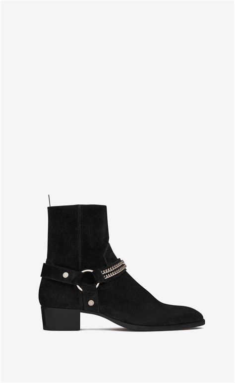 ysl mens boots replica|saint laurent men's boots.